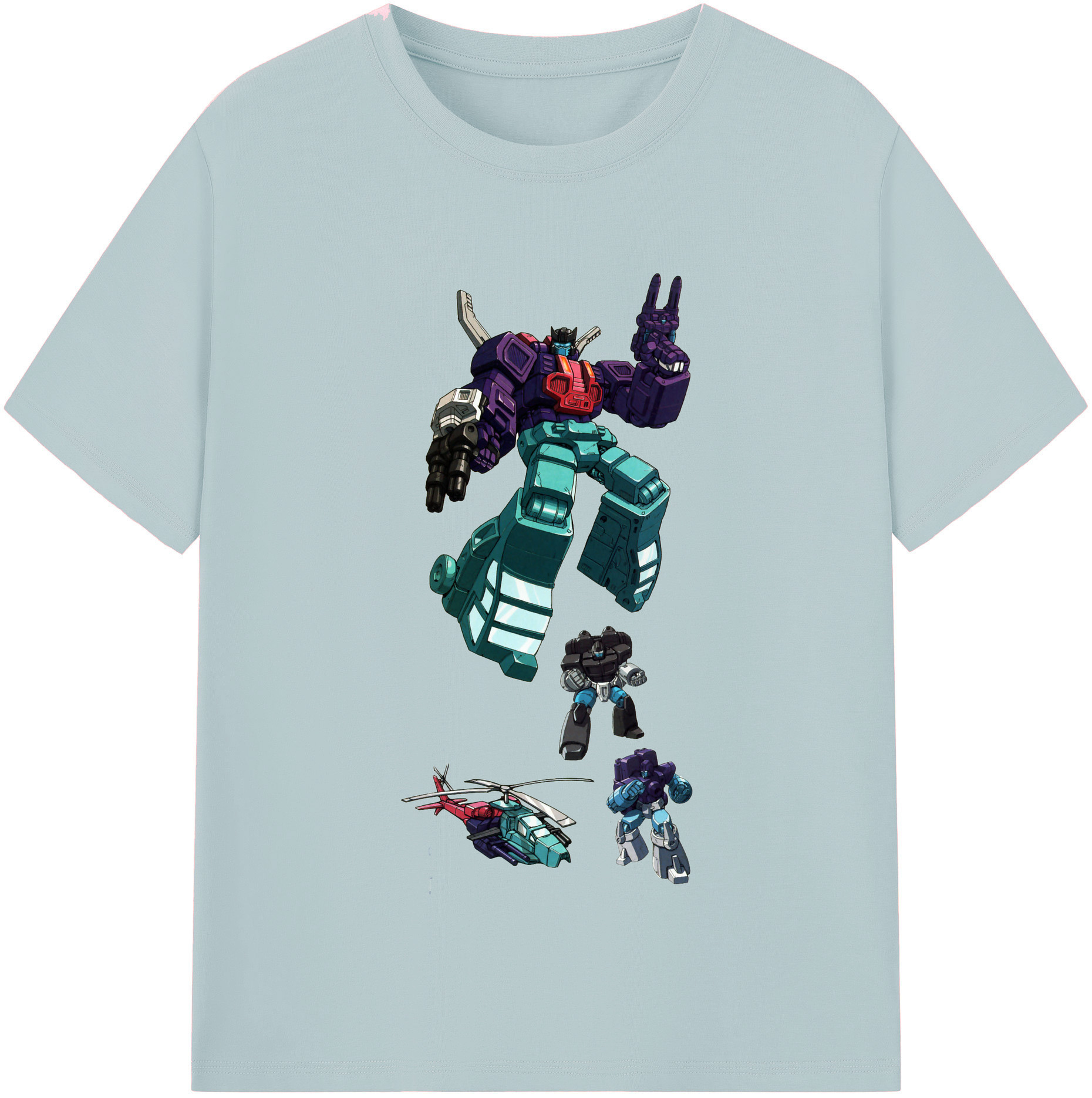（画像用）  綿100％半袖Tシャツ（フロントプリント）
